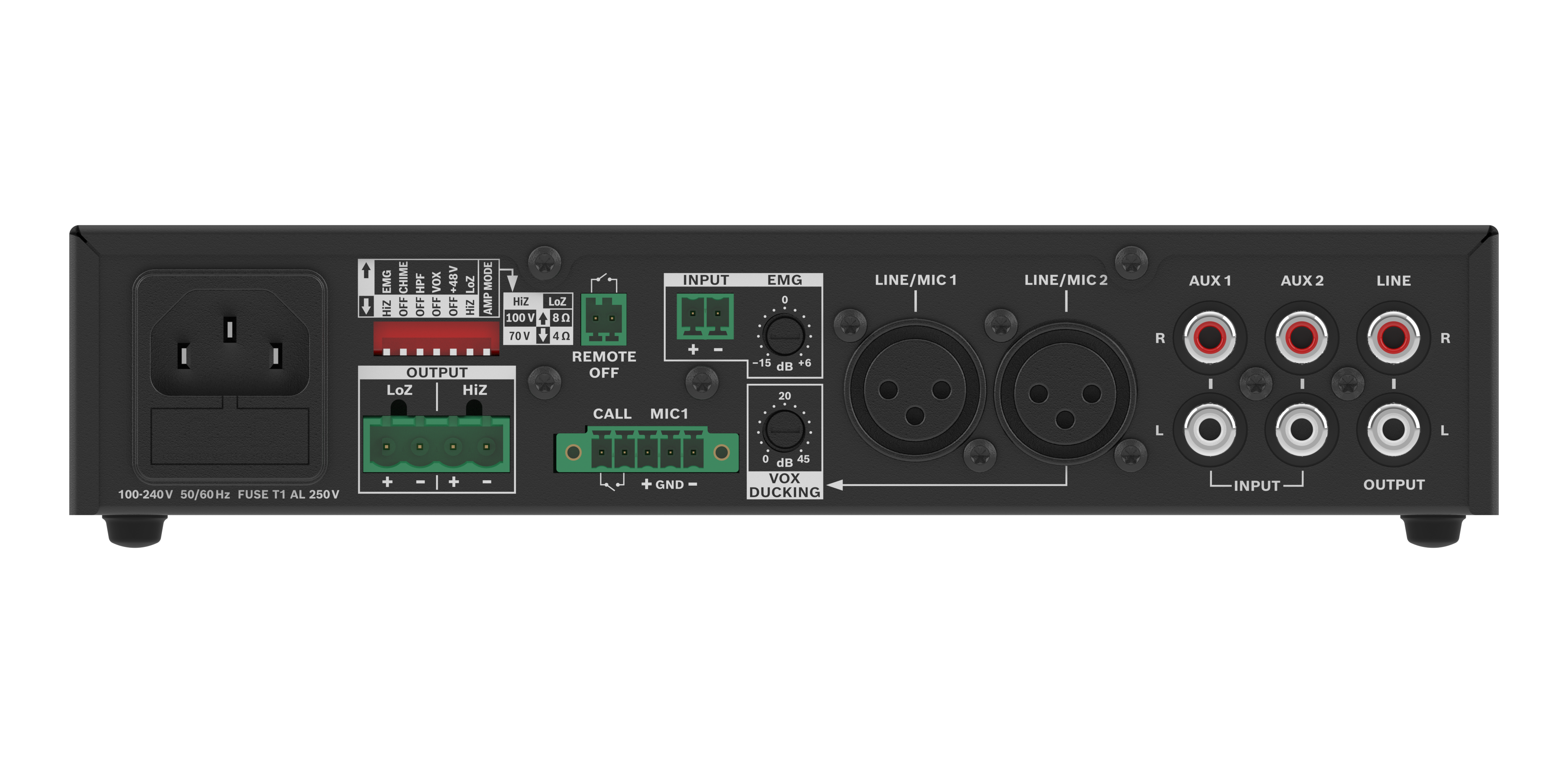 U240:1M Mixer amplifier